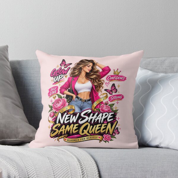 Item preview, New Shape Same Queen – Women’s Glow Up & Weight Loss Transformation | Self Love Confidence designed and sold by JanuszJarowicz.