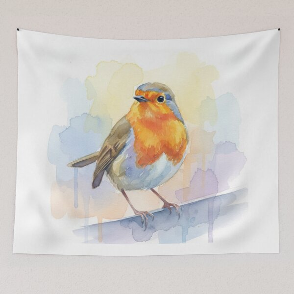 Item preview, Watercolour Robin designed and sold by Pinkgnomie.