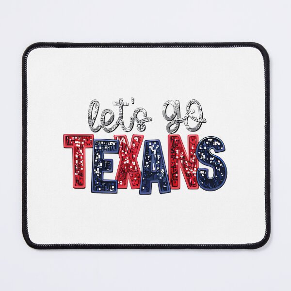 Item preview, Lets Go Texans Faux Sequin Texans Fan Kalamazoo | ⭐⭐⭐⭐⭐ designed and sold by Ixgeka.