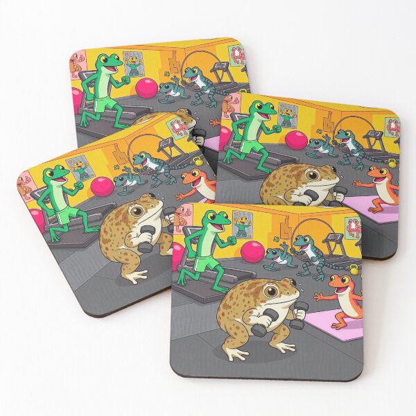 Item preview, Frog Gym Squad designed and sold by Lougud.