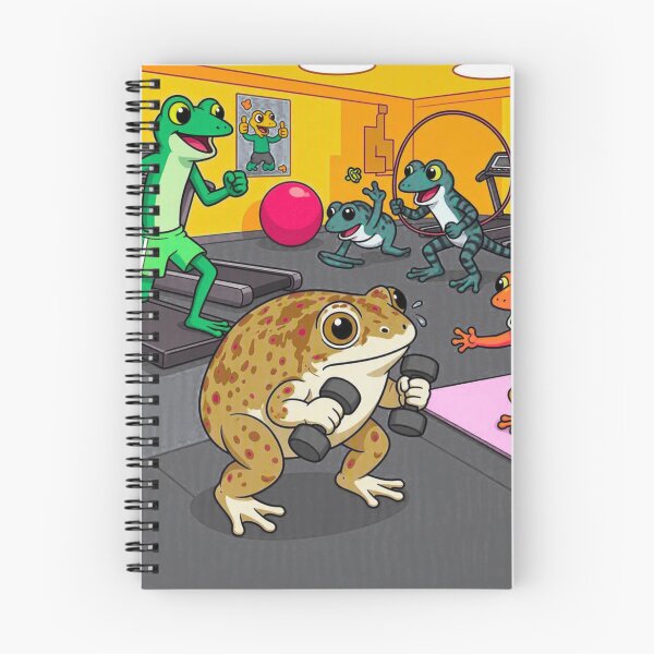 Item preview, Frog Gym Squad designed and sold by Lougud.