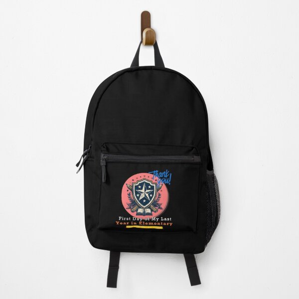 Item preview, First Day of My Last Year in Elementary Funny School Design and Quote designed and sold by DarkRelicStudio.