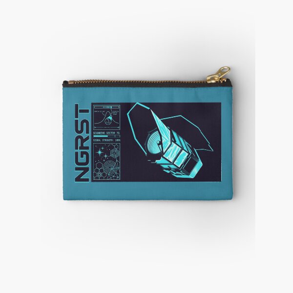 Item preview, Nancy Grace Roman Space Telescope NGRST Cyan Sci Fi HUD designed and sold by KiwiRider.