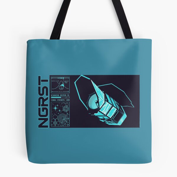 Item preview, Nancy Grace Roman Space Telescope NGRST Cyan Sci Fi HUD designed and sold by KiwiRider.