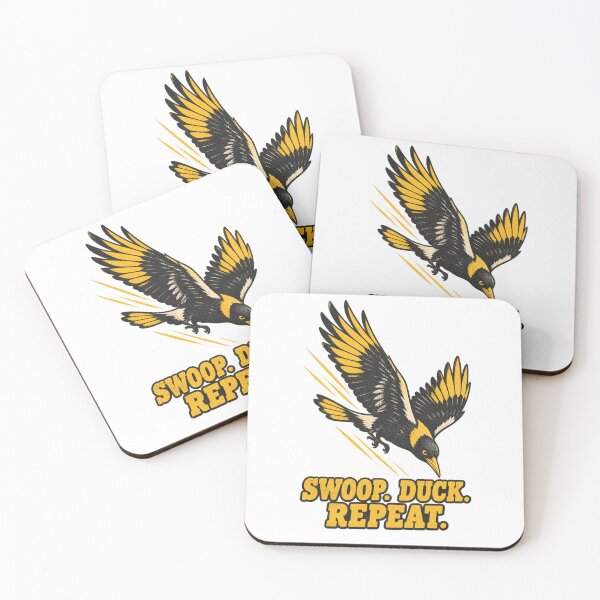 Item preview, Magpie Swooping Season Australian Bird Humor designed and sold by Idontwannaknow.