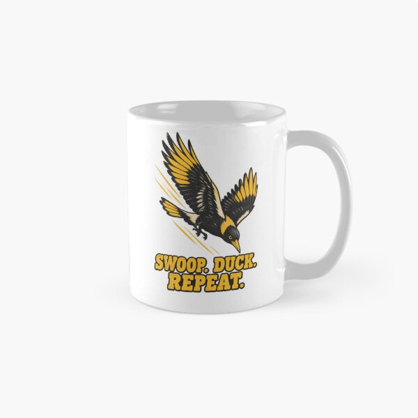 Item preview, Magpie Swooping Season Australian Bird Humor designed and sold by Idontwannaknow.