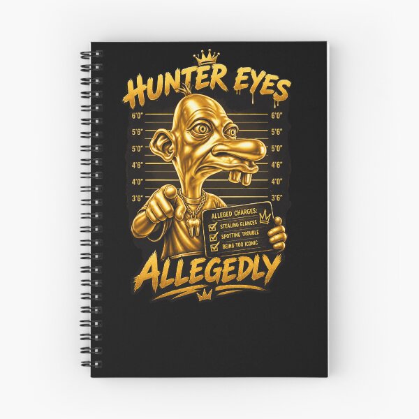 Item preview, Neegy Meme Hunter Eyes Allegedly Essential T-Shirt designed and sold by Aflahshopy7.
