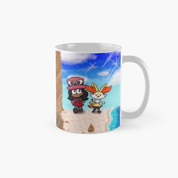 Item preview, Serena and Braixen by the Beach designed and sold by WaffleyDootDoot.