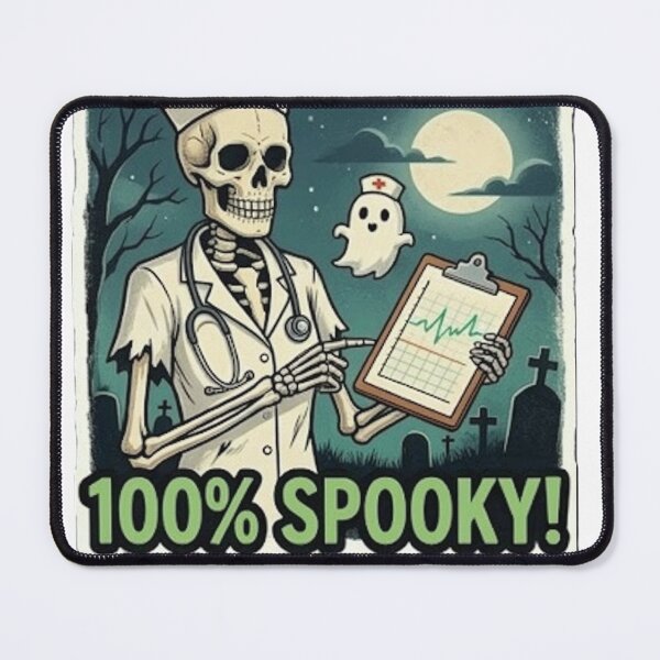 Item preview, Spooky Ghost Nurse Charting Vitals designed and sold by Mido-artister.