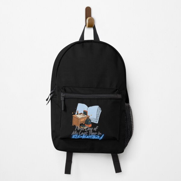 Item preview, First Day of My Last Year in Elementary Funny School Design and Quote designed and sold by DarkRelicStudio.