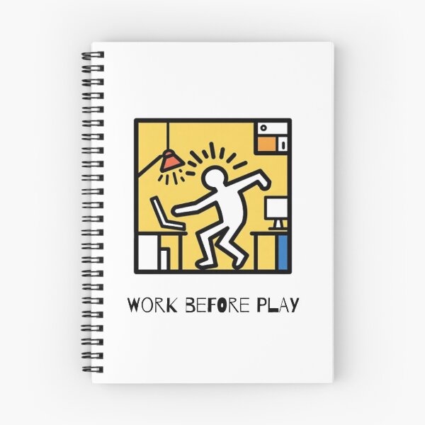 Item preview, Work Before Play designed and sold by Joyful World.