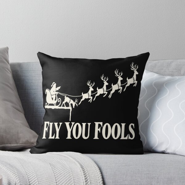 Item preview, Fear of Heights Reindeer Humor for Nervous Flyers designed and sold by POD DYNASTY | Original Print On Demand T-Shirt Graphics.