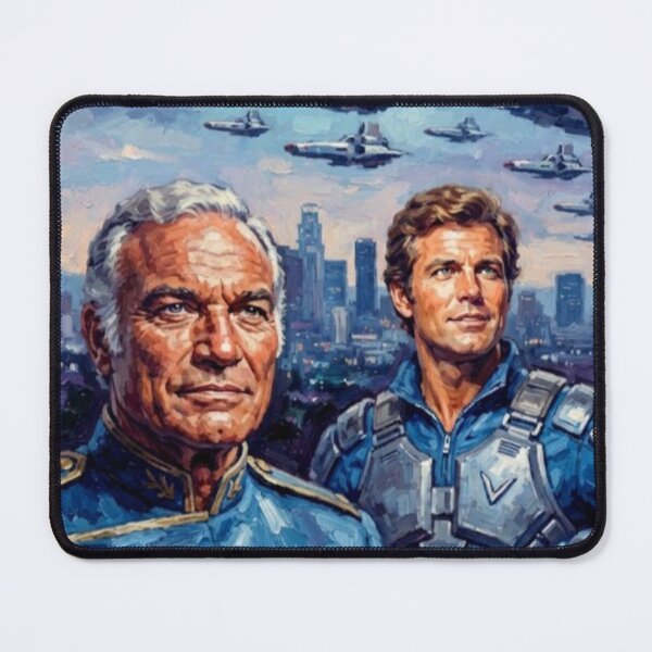 Item preview, Galactica 1980 Sci-Fi Fine Art Tribute designed and sold by Art's Diner.