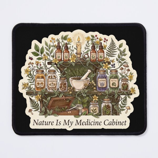 Item preview, Nature's Medicine designed and sold by Finding Source Designs.
