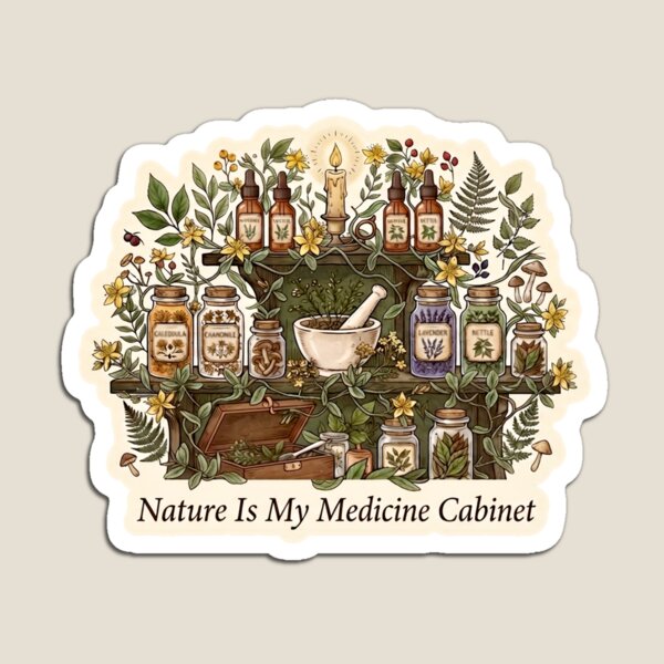 Item preview, Nature's Medicine designed and sold by Finding Source Designs.