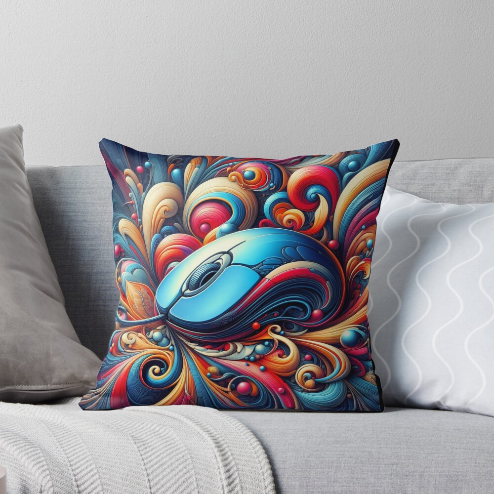 Item preview, Throw Pillow designed and sold by JALNERVION.
