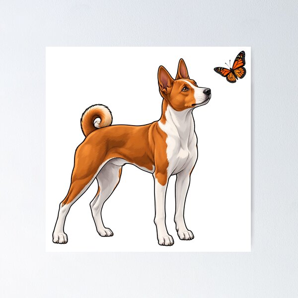 Item preview, Basenji designed and sold by VelvetRoom.