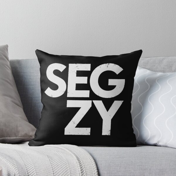 Item preview, SEGZY in White Grungy Letters designed and sold by StudioDestruct.
