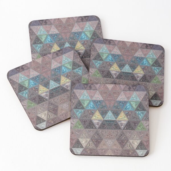 Item preview, Muted Patchwork designed and sold by Jennifer Phipps.