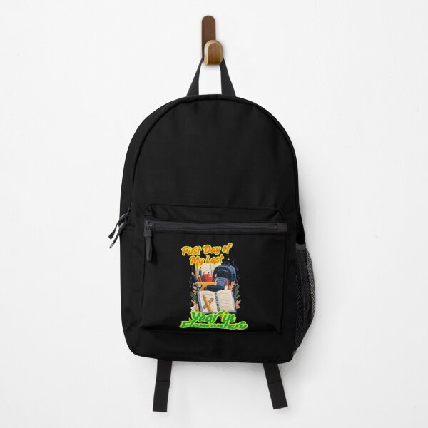 Item preview, First Day of My Last Year in Elementary Funny School Design and Quote designed and sold by DarkRelicStudio.