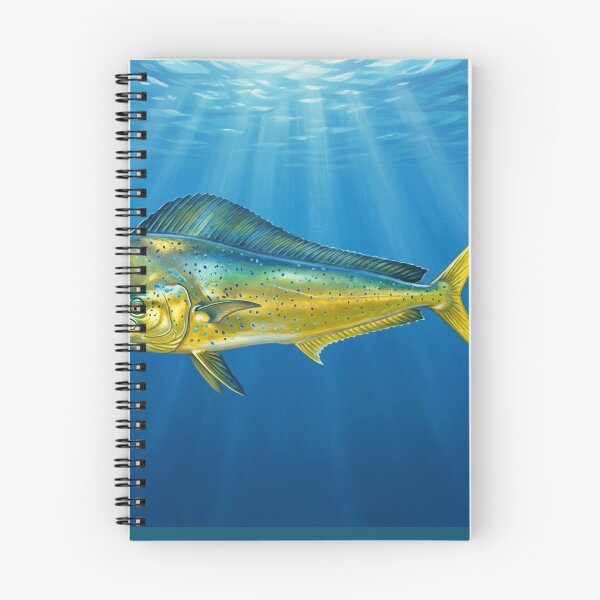 Item preview, Mahi-Mahi Illustration – Saltwater Legends Fishing Art designed and sold by Northbound Trail.