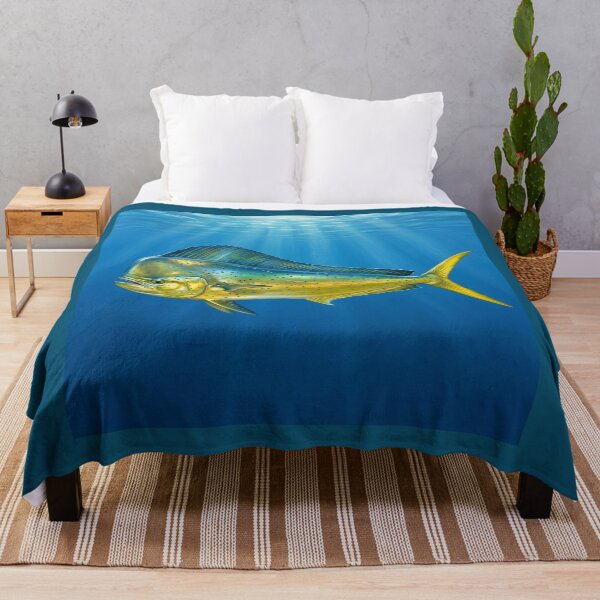 Item preview, Mahi-Mahi Illustration – Saltwater Legends Fishing Art designed and sold by Northbound Trail.