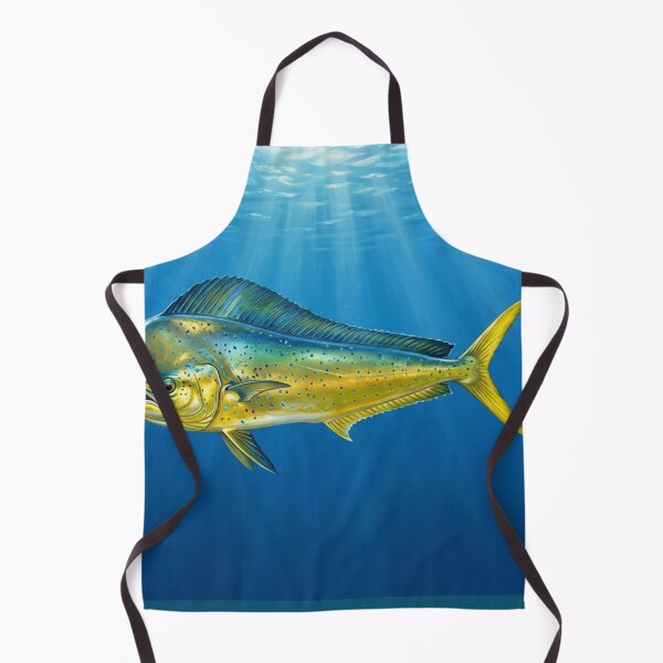 Item preview, Mahi-Mahi Illustration – Saltwater Legends Fishing Art designed and sold by Northbound Trail.