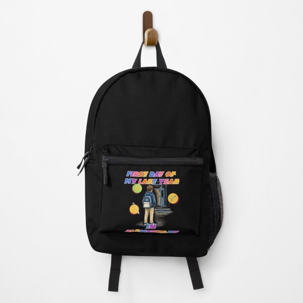 Item preview, First Day of My Last Year in Elementary Funny School Design and Quote designed and sold by DarkRelicStudio.