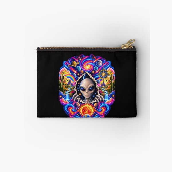 Item preview, Funny Psychedelic Alien Cosmic Portal Space Art designed and sold by elderberry.