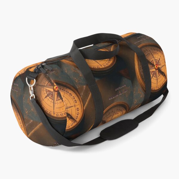 Item preview, Wicklow Ireland Vintage Brass Compass - Coordinates Travel Art designed and sold by SDKENERGY.