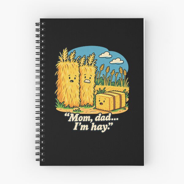Item preview, Cute Hay Family Coming Out Pun designed and sold by elderberry.