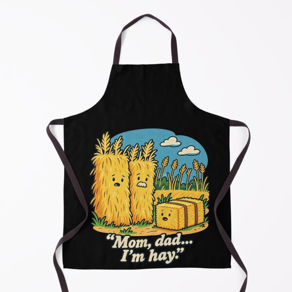 Item preview, Cute Hay Family Coming Out Pun designed and sold by elderberry.