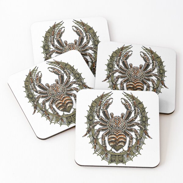 Item preview, Intricate Mystical Spider Web Art Illustration designed and sold by Romgora.
