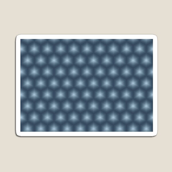 Item preview, Patrón hexagonal brillante de color azul suave designed and sold by IntelliMindDesigns.