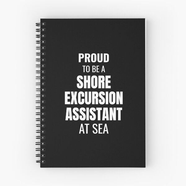Item preview, Proud to be a Shore Excursion Assistant at Sea (White) designed and sold by ShipCrewNation.