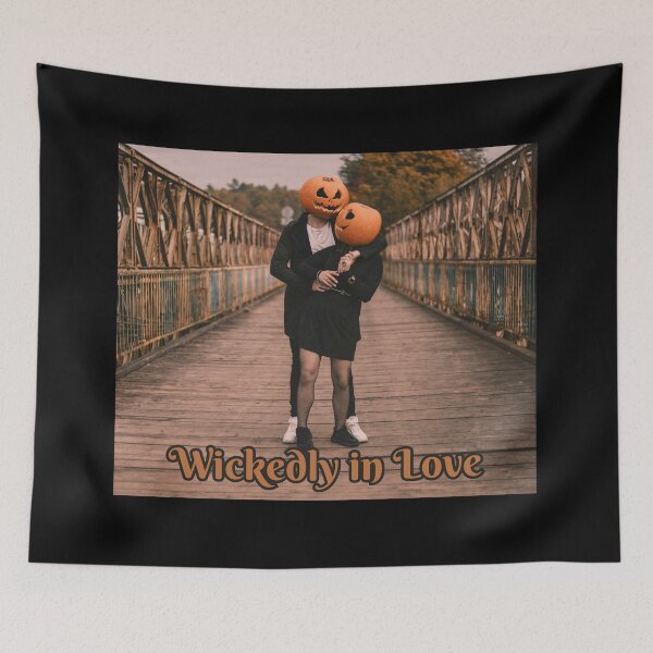 Item preview, Cute Anniversary Couples jack o lanterns designed and sold by CursedButCute1.