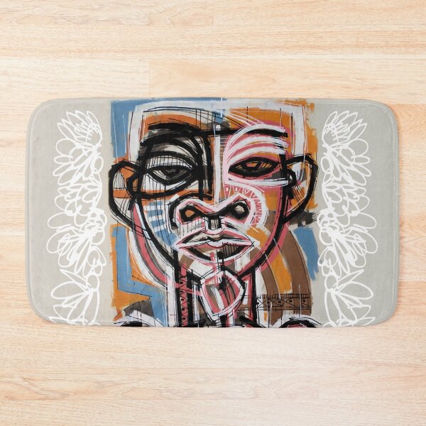 Item preview, Handmade Neo-Expressionist Mask Portrait - Urban Totem designed and sold by supernikol.