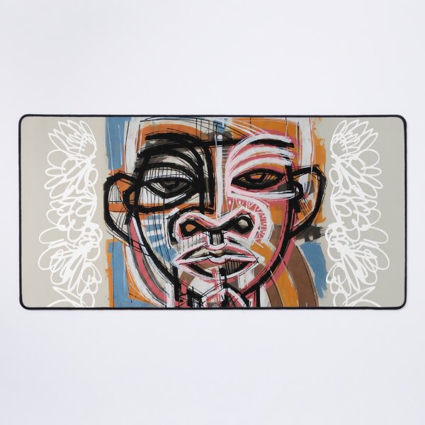 Item preview, Handmade Neo-Expressionist Mask Portrait - Urban Totem designed and sold by supernikol.