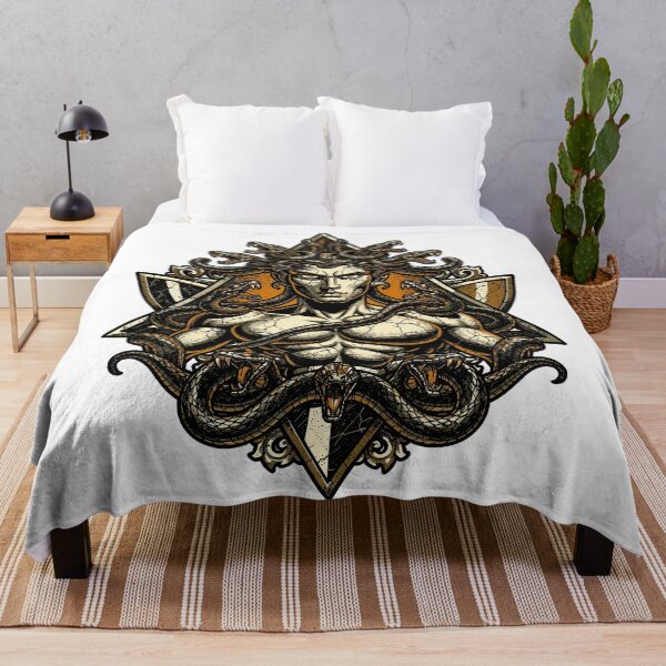 Item preview, Intense Medusa Serpent Gaze Mythology Art designed and sold by Romgora.