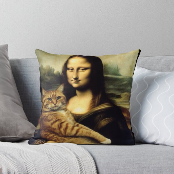 Item preview, Gioconda cat meme designed and sold by JALNERVION SHOP.