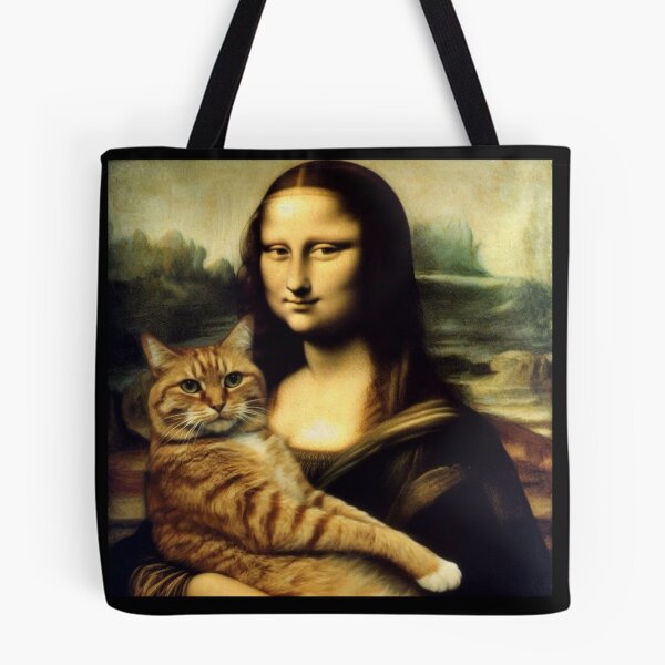 Item preview, Gioconda cat meme designed and sold by JALNERVION SHOP.
