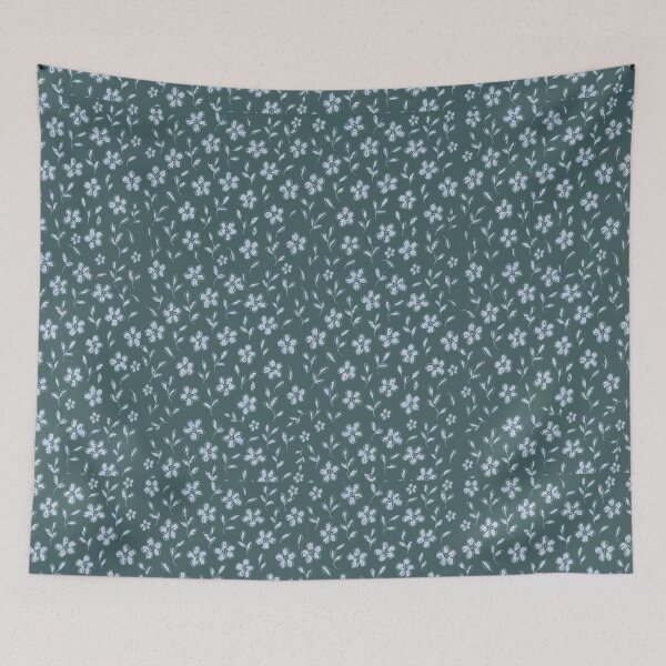 Item preview, Dainty Blue Floral Pattern⁠ designed and sold by ArtivoNest.