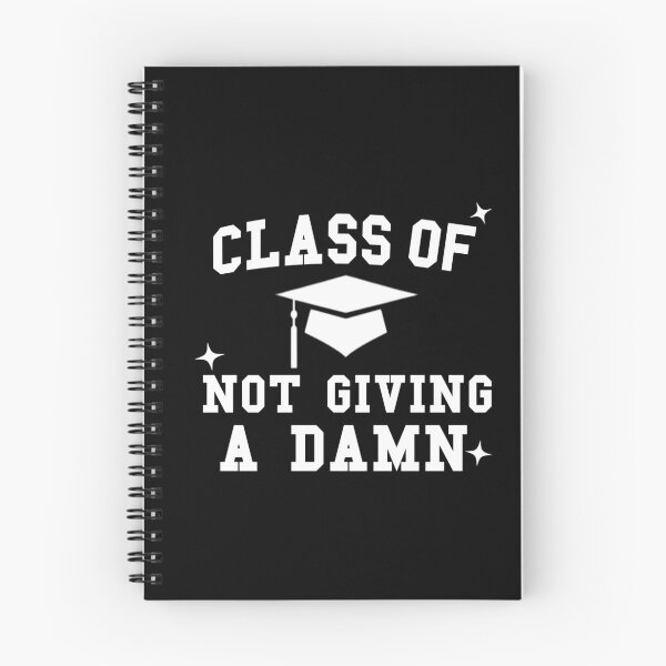 Item preview, Class Of Not Giving A Damn. Sassy Graduation Text (White) designed and sold by CamilasPrints.