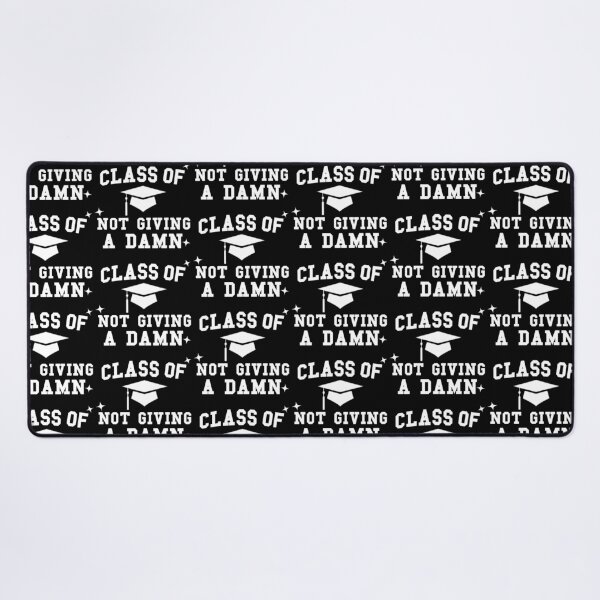 Item preview, Class Of Not Giving A Damn. Sassy Graduation Text (White) designed and sold by CamilasPrints.