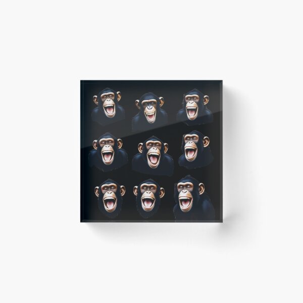 Item preview, Chimpanzees smiling designed and sold by JALNERVION SHOP.