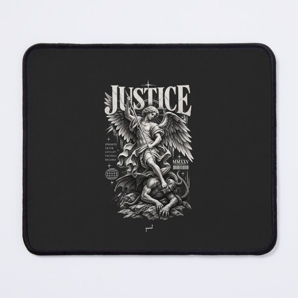 Item preview, Justice – Angel vs Demon Gothic Streetwear designed and sold by Musamem Designs.