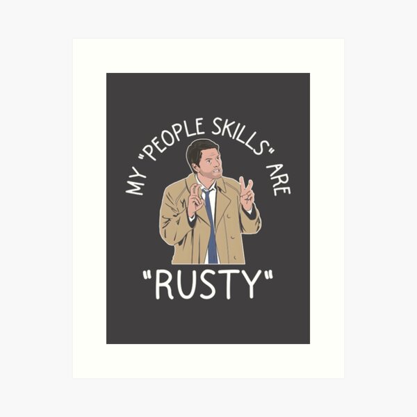 Item preview, My People Skills Are Rusty Supernatural | Perfect Gift For You And Friends designed and sold by Dreamcolors.