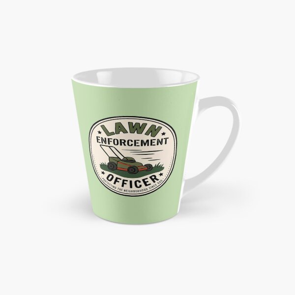 Item preview, Lawn Enforcement Officer – Funny Dad Mowing  designed and sold by LuloCreative.
