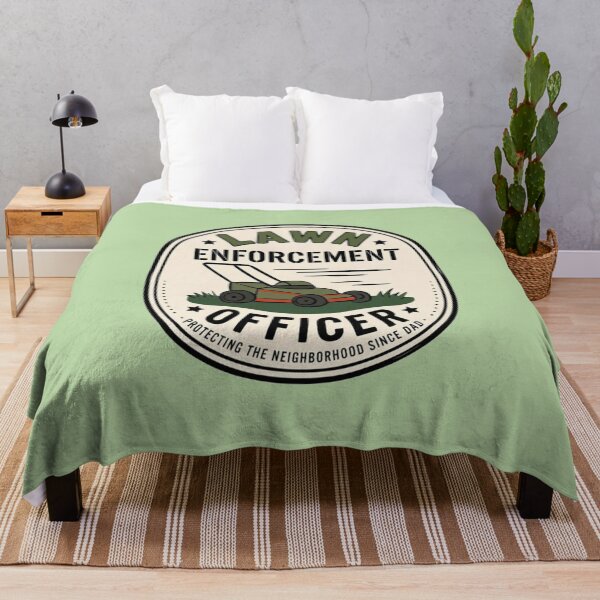 Item preview, Lawn Enforcement Officer – Funny Dad Mowing designed and sold by LuloCreative.