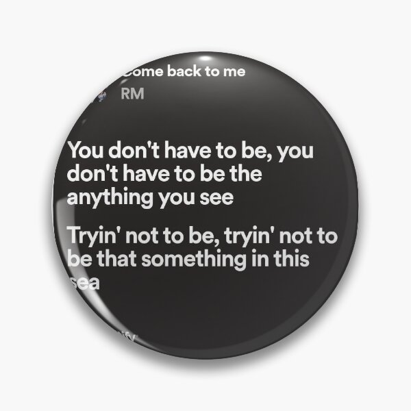 Item preview, BTS Namjoon lyrics designed and sold by Lunarxci.